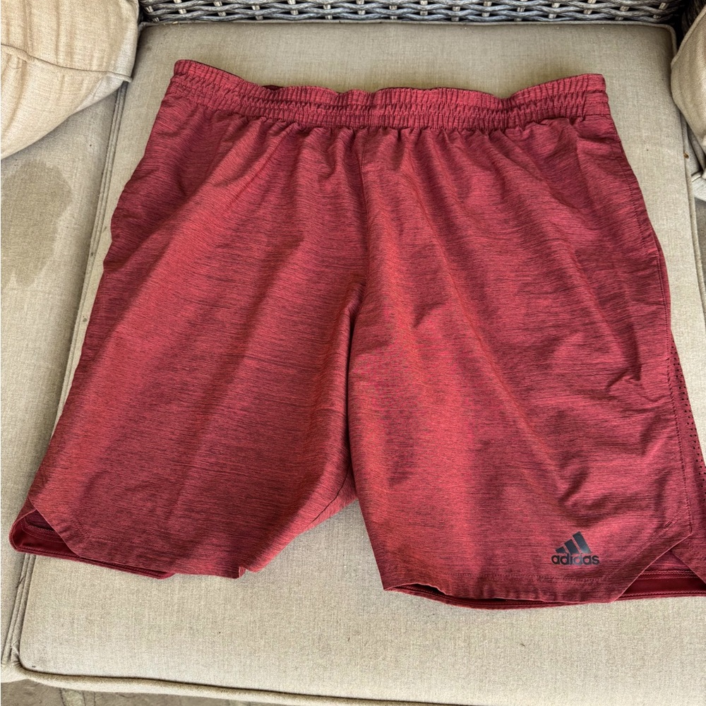 Adidas, Shorts, Rust, Size XL